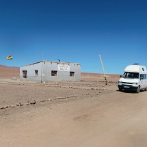 The Bolivian migration office